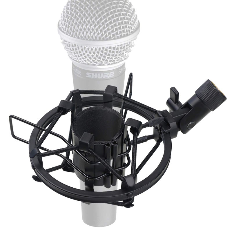 SUNMON حامل ميكروفون SUNMON SM58 معلق لتقليل الاهتزاز والضوضاء، مناسب لميكروفون شوري SM58-LC و SM58-CN الديناميكي الكارديويدي - Image 1